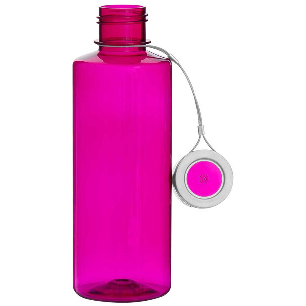 H2Go Fuchsia 25 oz Cable Bottle