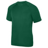 Augusta Sportswear Men's Dark Green Attain Wicking Short-Sleeve T-Shirt