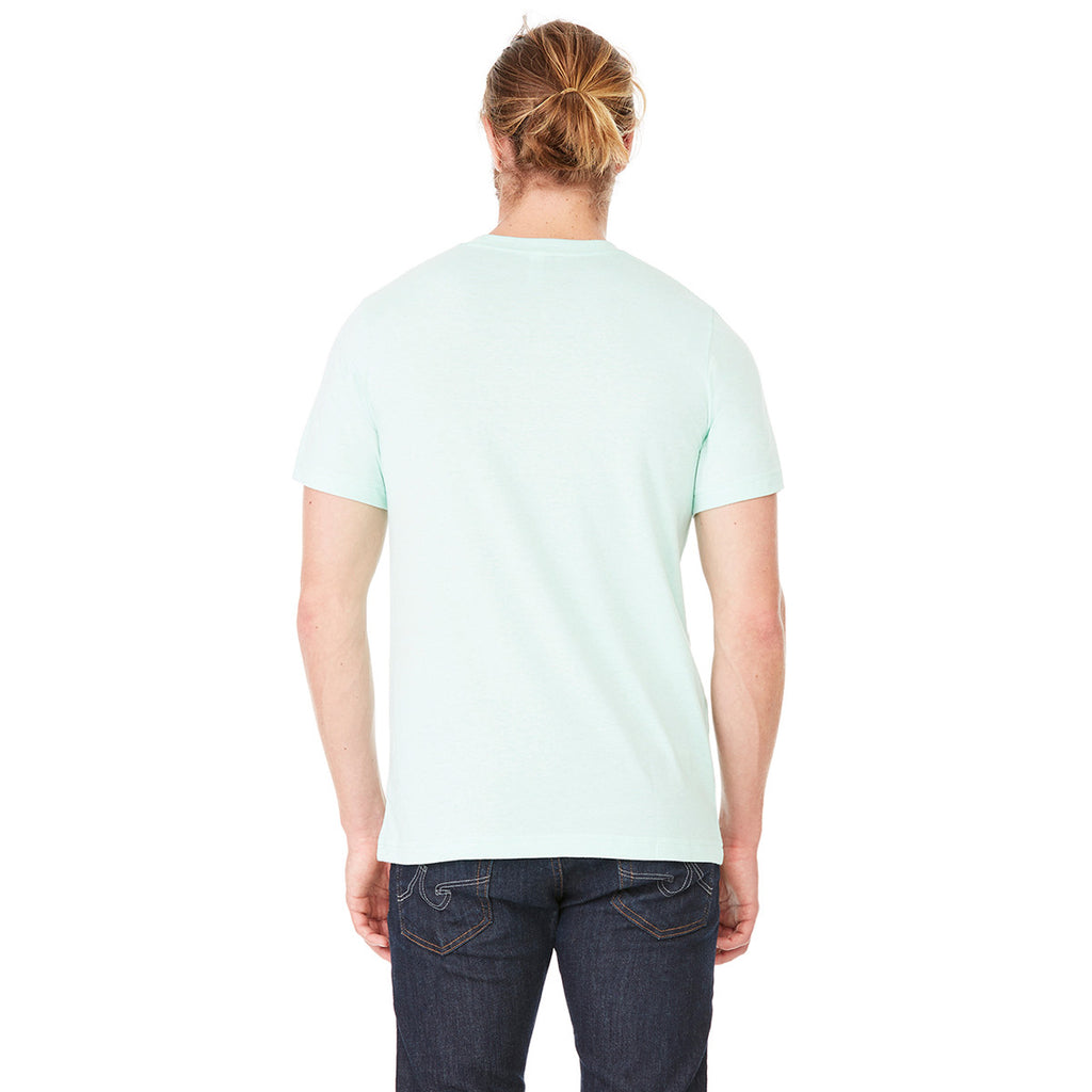 Bella + Canvas Unisex Heather Mint Jersey Short-Sleeve T-Shirt