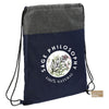 Leed's Navy Ash Recycled Drawstring Bag