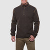 KUHL Men's Espresso Thor Quarter Zip