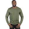 Threadfast Unisex Army Ultimate Crewneck Sweatshirt