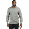 Threadfast Unisex Heather Grey Ultimate Crewneck Sweatshirt