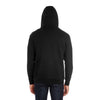 Threadfast Unisex Black Solid Triblend French Terry Full-Zip