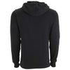 Vantage Men's Black Premium Cotton Blocked Fleece Pullover Hoodie