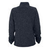 Vantage Women's Navy Heather Summit Sweater-Fleece Jacket