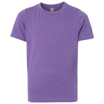 Next Level Boy's Purple Rush CVC Crew Tee