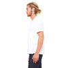 Bella + Canvas Men's White Jersey Wide Neck T-Shirt