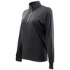 Vantage Women's Dark Grey Grid Quarter Zip Pullover