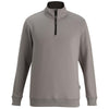 Edwards Unisex Titanium/Black Performance Pullover Quarter Zip