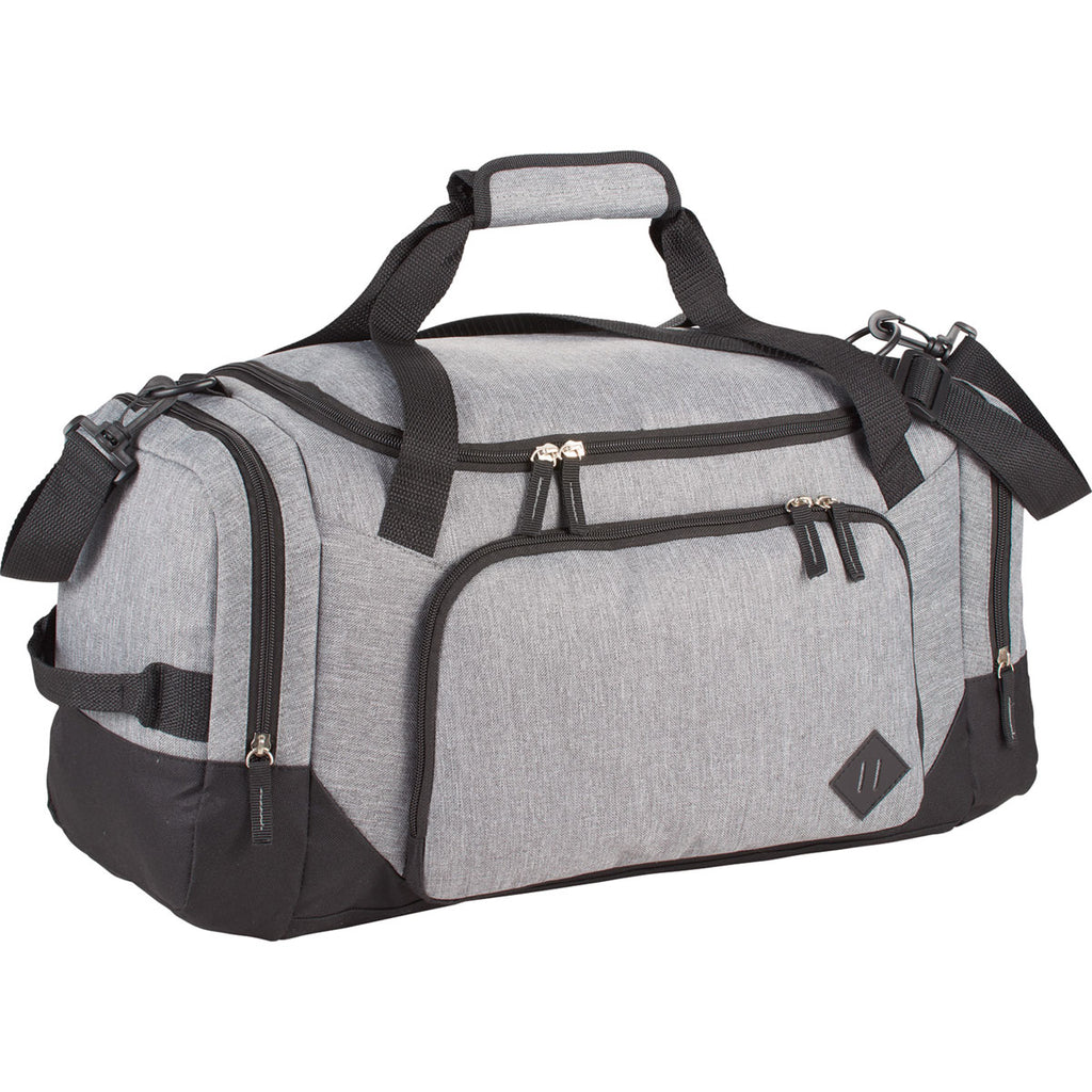 Leed's Charcoal Graphite 21" Weekender Duffel Bag