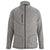 Edwards Men's Athletic Grey Heather Sweater Knit Fleece Jacket