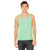 Bella + Canvas Unisex Green Triblend Jersey Tank