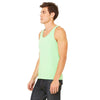 Bella + Canvas Unisex Neon Green Jersey Tank