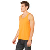 Bella + Canvas Unisex Orange Jersey Tank