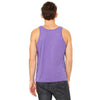 Bella + Canvas Unisex Purple Triblend Jersey Tank