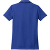 Nike Women's Royal Blue Dri-FIT Short Sleeve Pebble Texture Polo