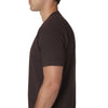 Next Level Men's Dark Chocolate Premium Fitted Short-Sleeve Crew