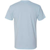 Next Level Men's Light Blue Premium Fitted Short-Sleeve Crew