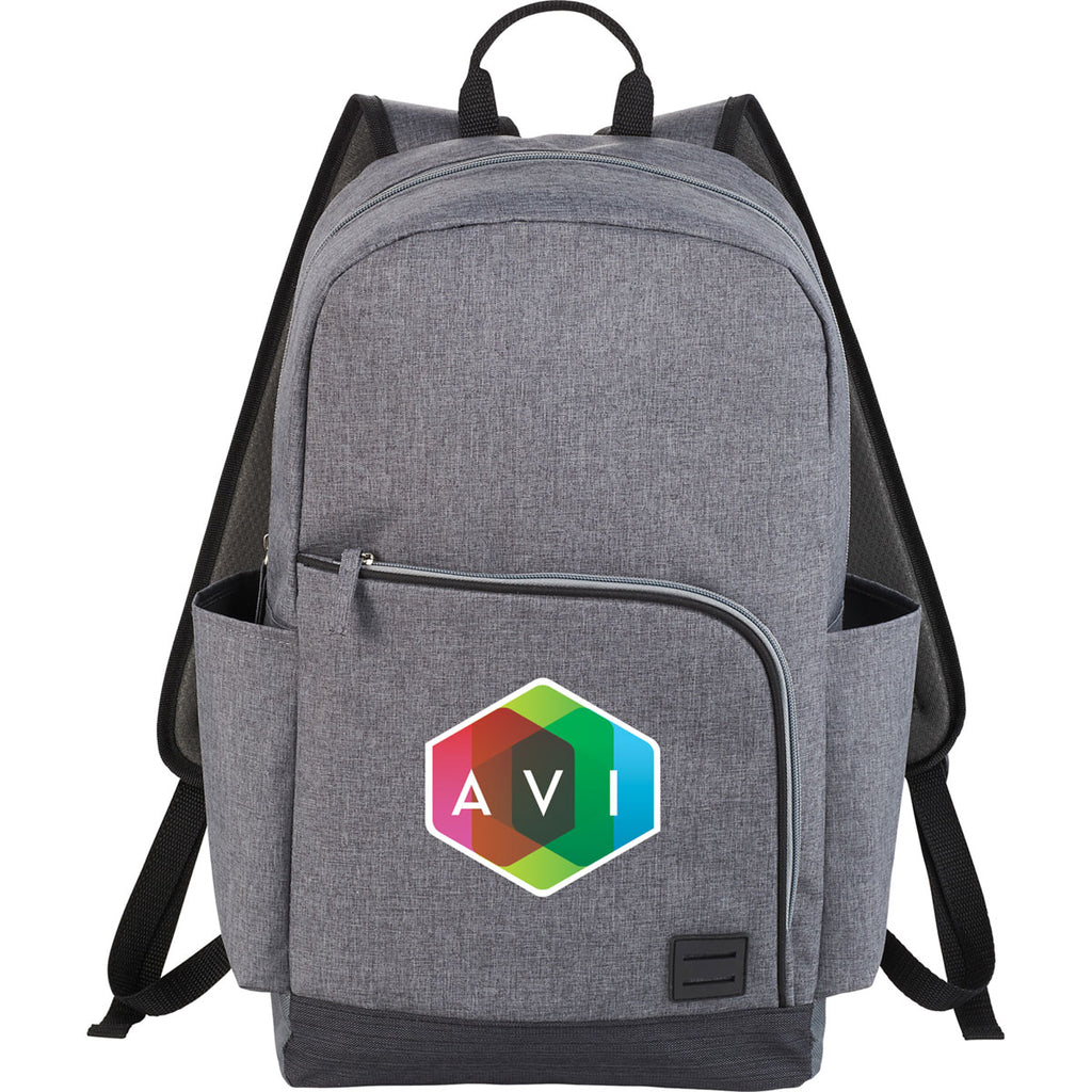 Leed's Grey Grayson 15" Computer Backpack