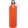 H2Go Orange Aluminum Classic Water Bottle 24oz