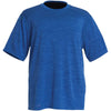 Charles River Men's Royal Space Dye Performance Tee