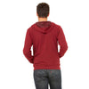 Bella + Canvas Unisex Cardinal Triblend Sponge Fleece Full-Zip Hoodie