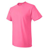 Fruit of the Loom Men's Neon Pink HD Cotton Short Sleeve T-Shirt