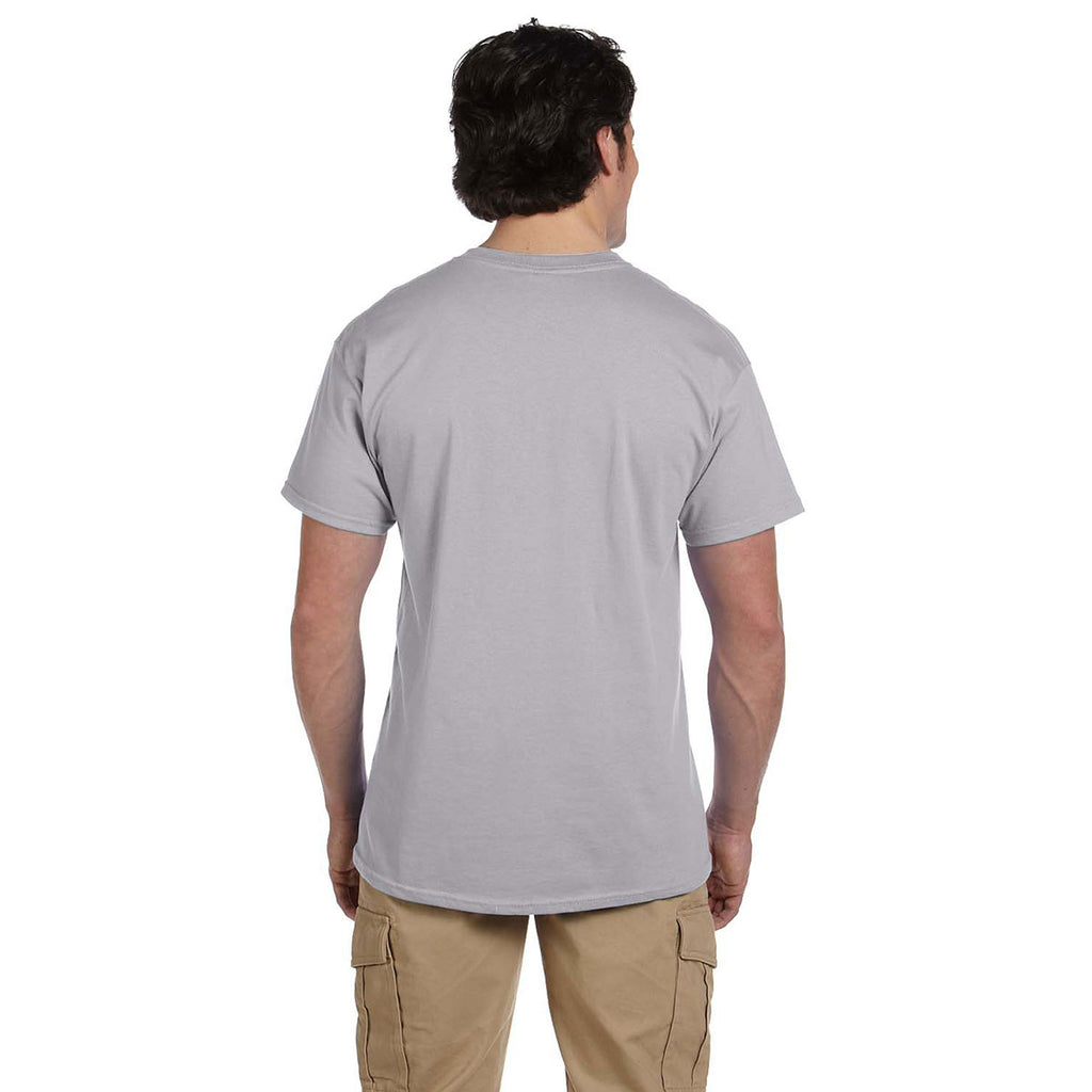 Fruit of the Loom Men's Silver 5 oz. HD Cotton T-Shirt