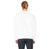 Bella + Canvas Unisex White Drop Shoulder Fleece Sweatshirt