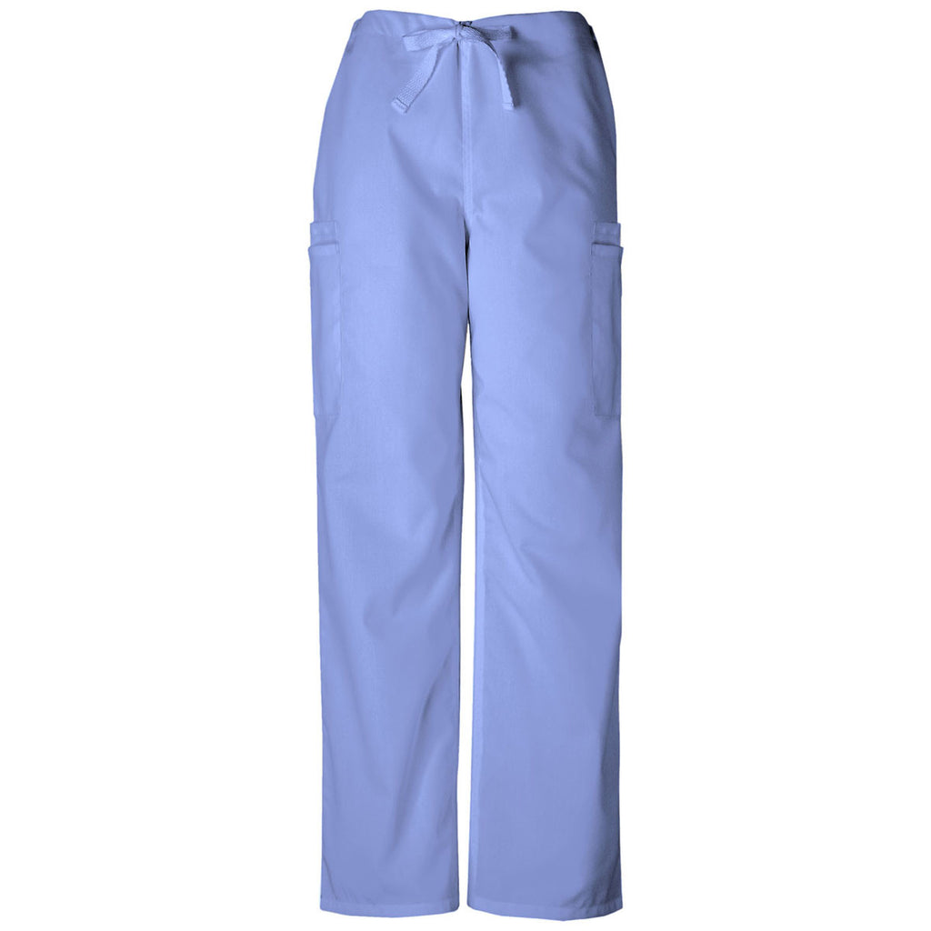 Cherokee Workwear Men's Ceil Blue Drawstring Cargo Pant