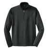 Nike Men's Dark Grey Long Sleeve Sport Quarter Zip