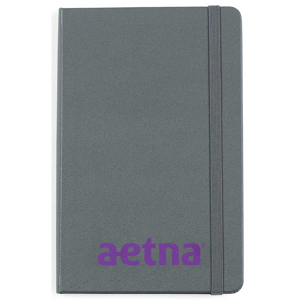 Moleskine Slate Grey Hard Cover Ruled Medium Notebook (4.5" x 7.0")