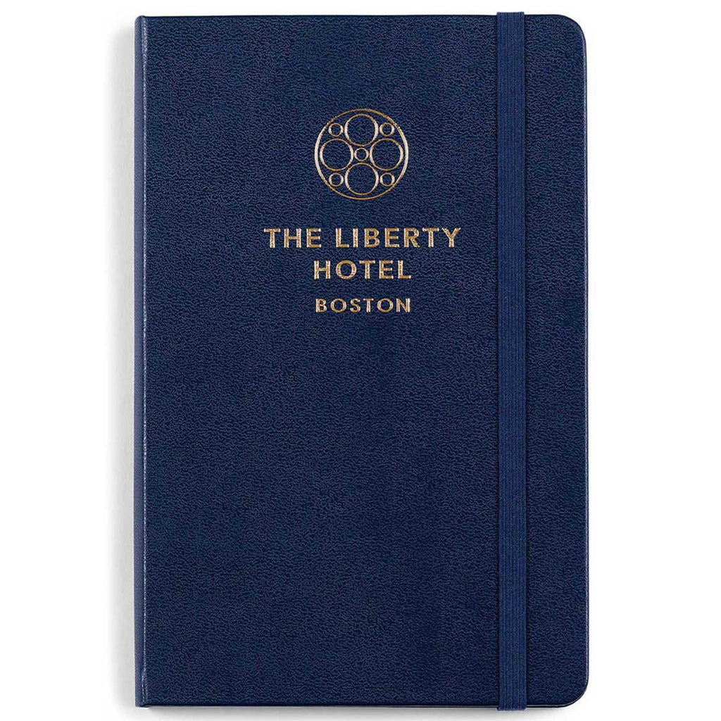 Moleskine Navy Blue Hard Cover Ruled Medium Notebook (4.5" x 7.0")