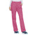 Cherokee Women's Shocking Pink Workwear Premium Core Stretch Mid-Rise Pull-On Cargo Pant
