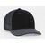 Pacific Headwear Black/Graphite Universal Fitted Trucker Mesh Cap