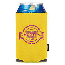 Koozie Yellow Collapsible Can Kooler