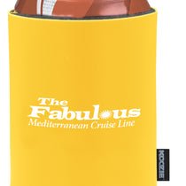 Koozie Yellow Deluxe Collapsible Can Kooler