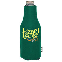 Koozie Green Zip-Up Bottle Kooler