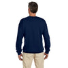 Jerzees Men's J Navy 9.5 Oz. Super Sweats Nublend Fleece Crew