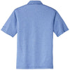 Nike Men's Royal Blue Dri-FIT Short Sleeve Heather Polo