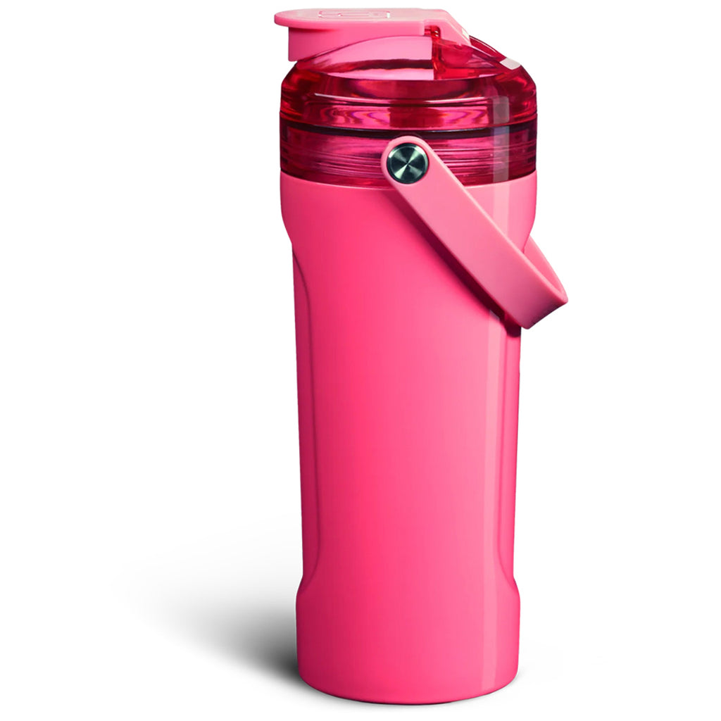 BruMate Neon Pink  26 Oz MultiShaker