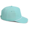 Imperial Sea Green White Barnes Cotton Rope Cap