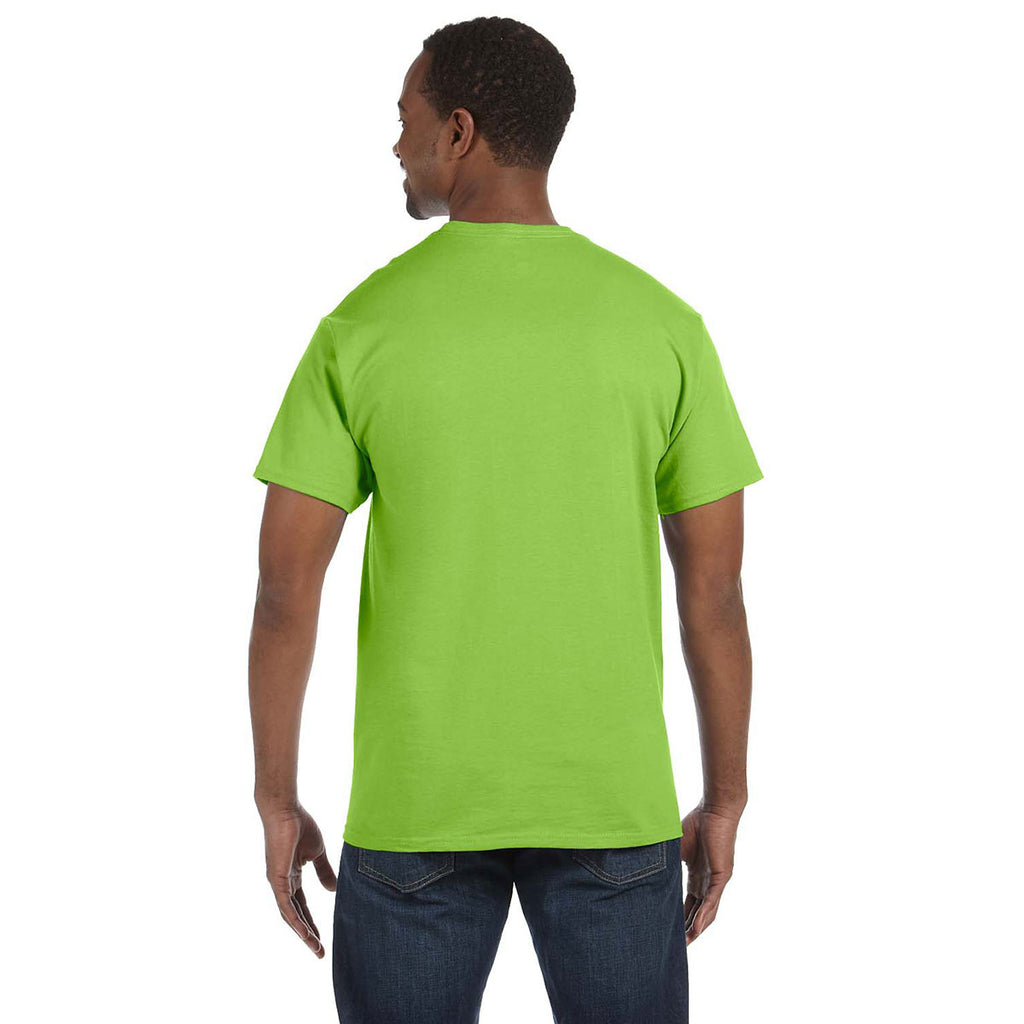 Hanes Men's Lime 6.1 oz. Tagless T-Shirt