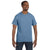 Hanes Men's Stonewashed Blue 6.1 oz. Tagless T-Shirt