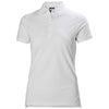 Helly Hansen Women's White Crew Pique 2 Polo