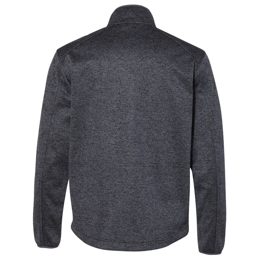 Dri Duck Men's Charcoal Atlas Sweater Fleece Full-Zip Jacket