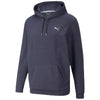 Puma Golf Men's Navy Blazer Heather Cloudspun Progress Hoodie