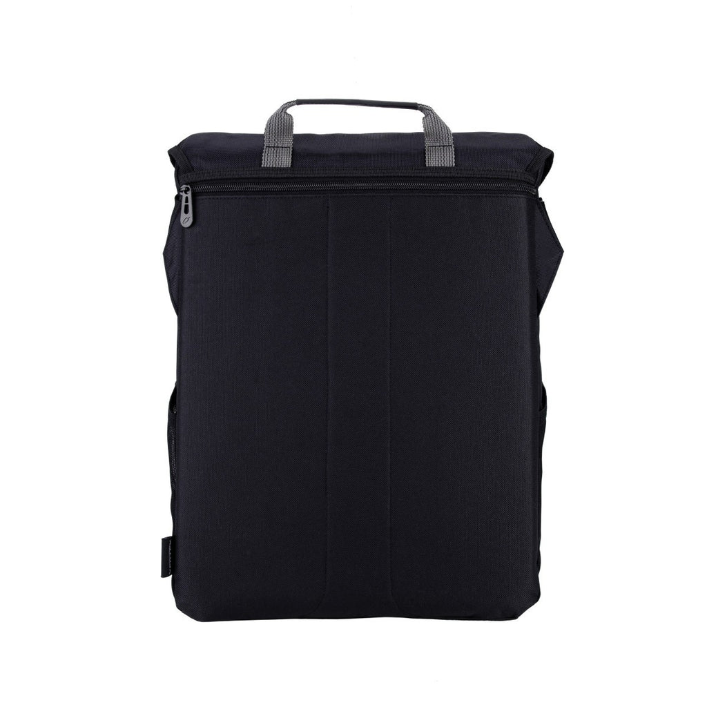 Vertex Black Vertical Computer Messenger Bag