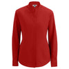 Edwards Women's Red Stand-Up Collar Shirt